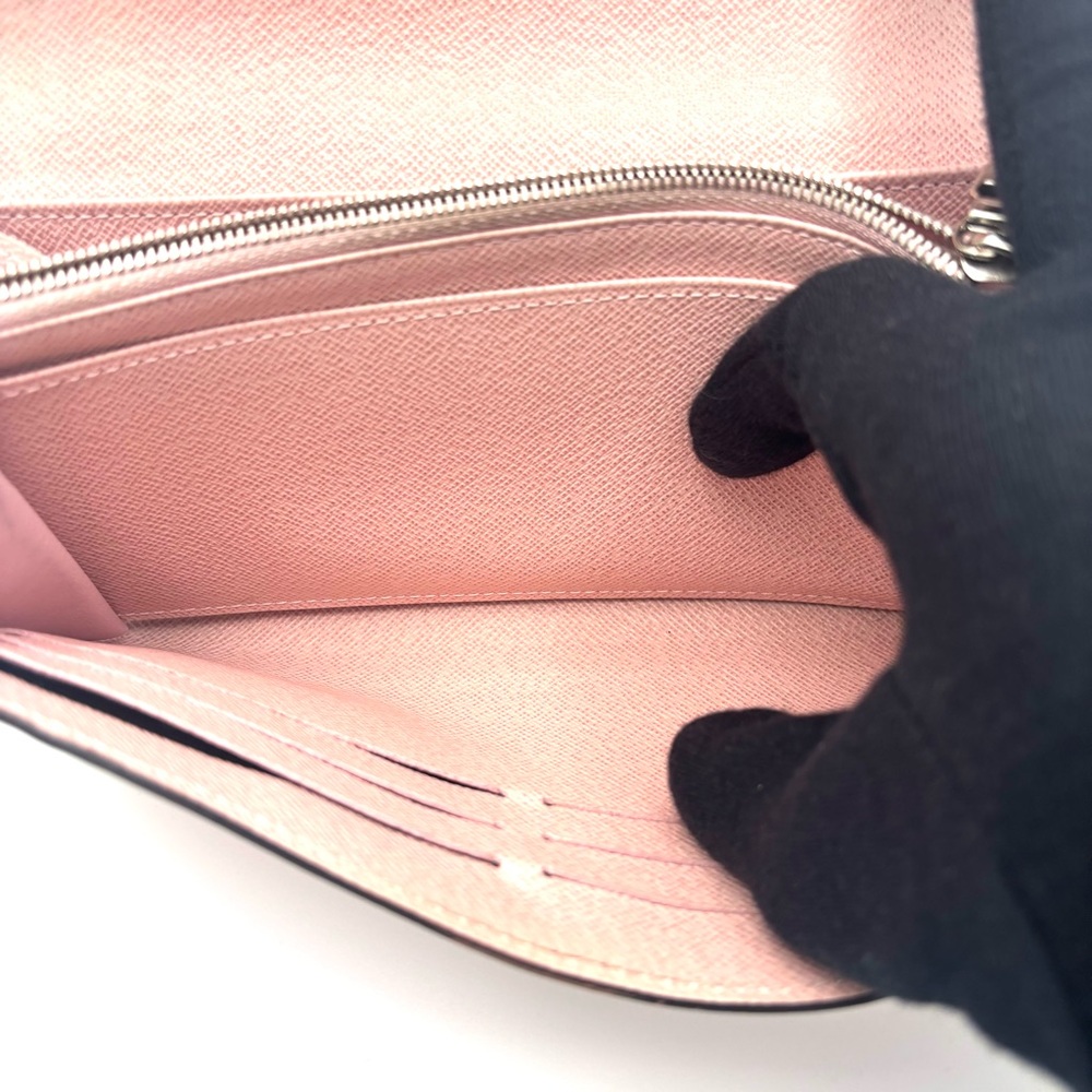 Louis Vuitton Epi Sarah Wallet Rose Ballerine - Picture 9 of 9